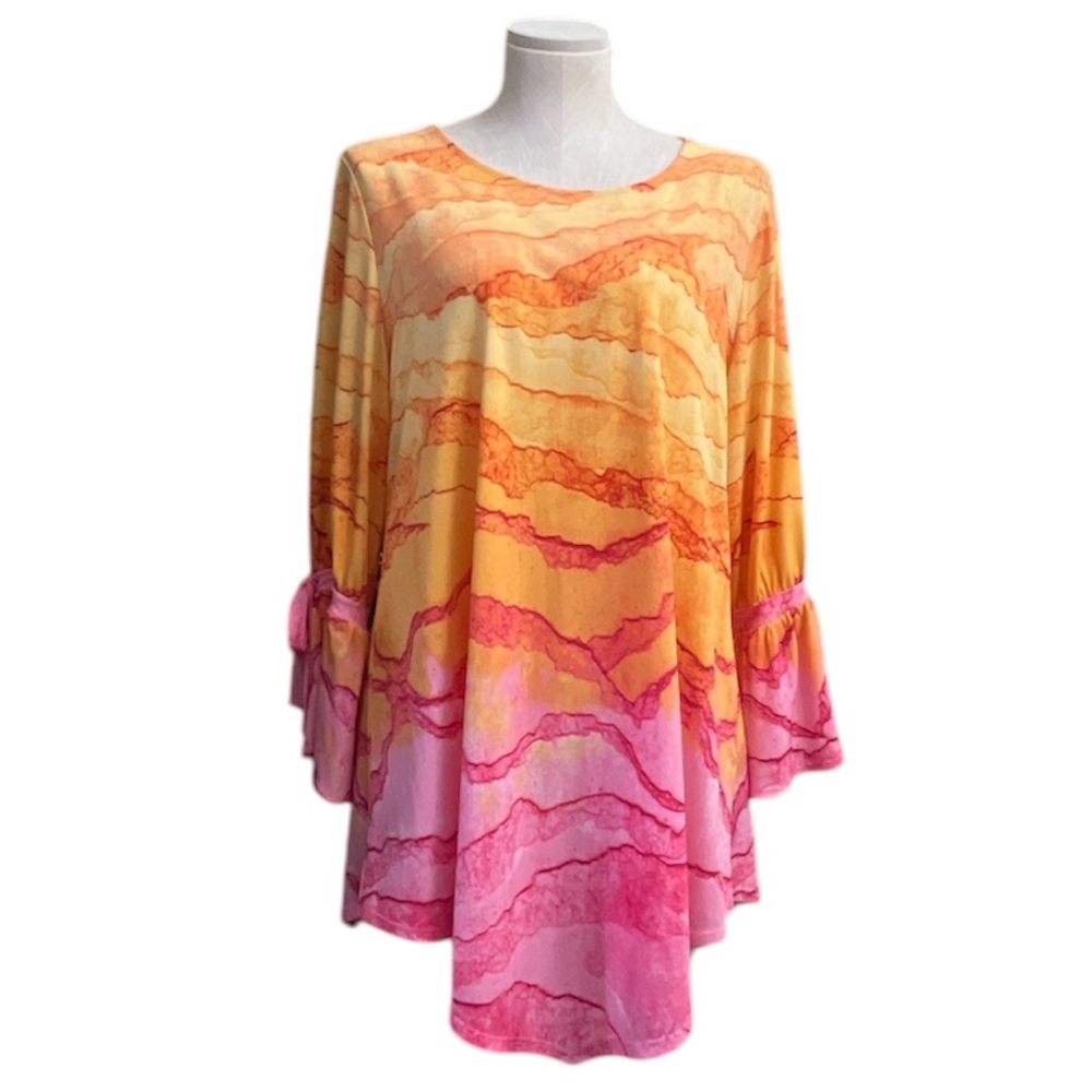 Alfani Ombre V Hem Shirt